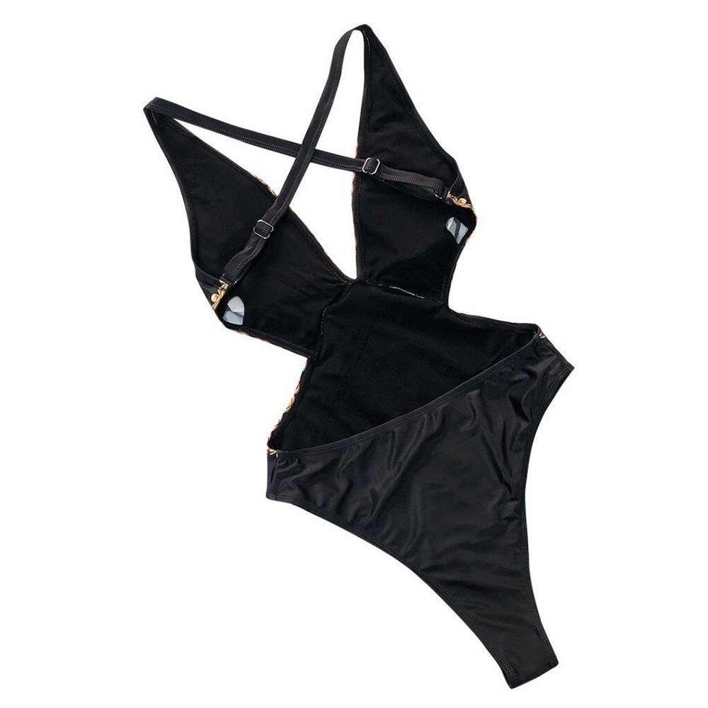 New Gorgeous Padded Monokini. Swimsuit - Picture 3 of 11